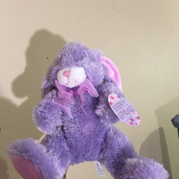 Purple Fuzzy Rabbit - Picture 5 of 9